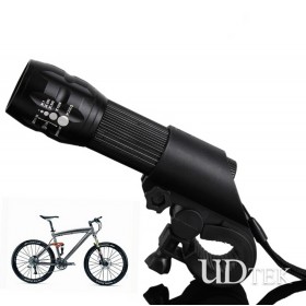 3W Three gears longer ring Lumen bicycle light LED flashlight Torch UD09059